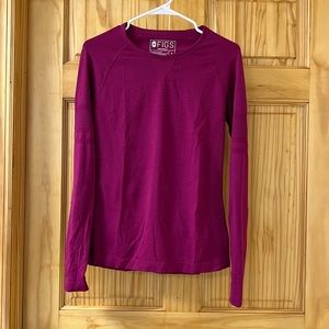 *SOLD* FIGS Salta underscrub top Dark Magenta sz Med